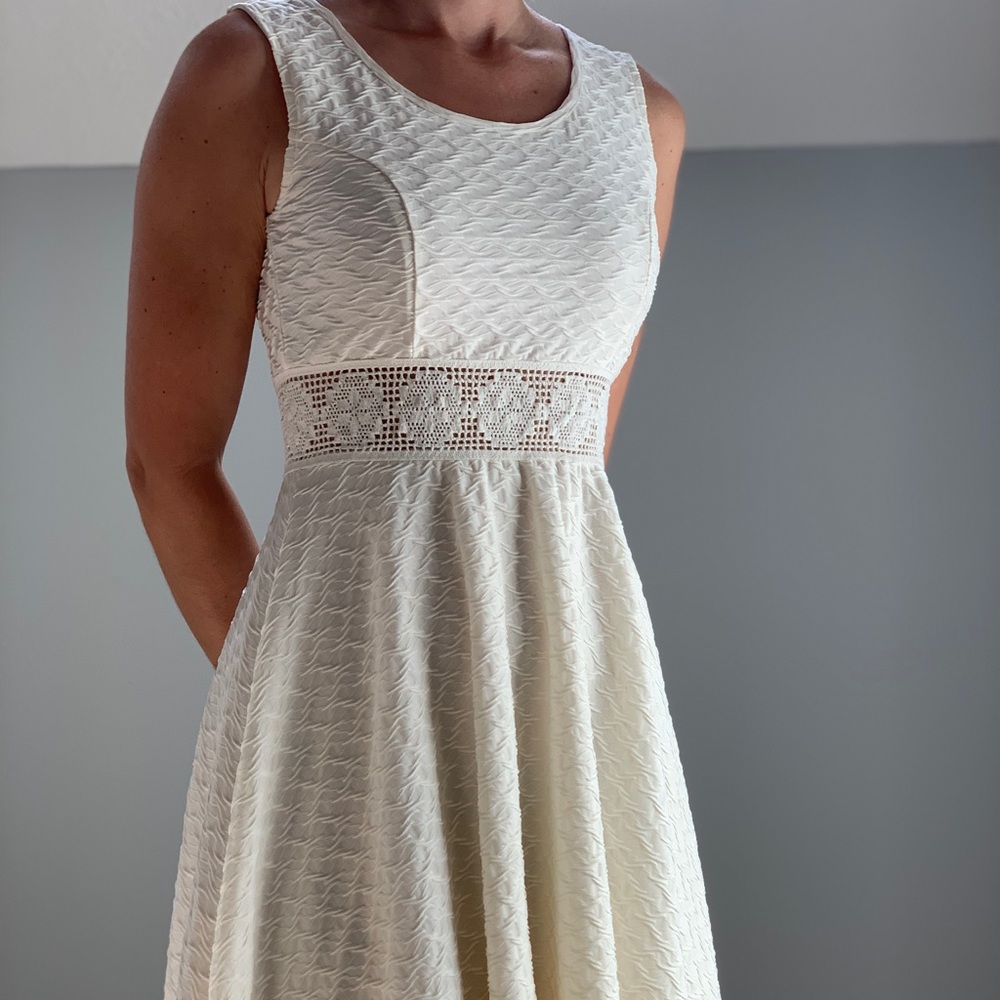 Off white dress